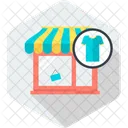 Tienda de ropa  Icono