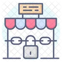 Tienda Perdida De Ingresos Bloqueo Icono