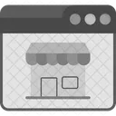 Tienda En Linea Web Navegador En Linea Icono