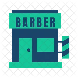 Tienda de barbería  Icono