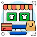 Tienda Web Tienda Online Comercio Electronico Icon