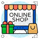 Tienda Web Tienda Online Comercio Electronico Icon