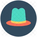 Sombrero Trilby De Los Hombres Icono