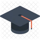 Sombrero Graduado Escuela Icono