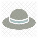 Sombrero Ala Verano Icono