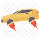 Vehiculo Autonomo Coche Autonomo Coche Futurista Icono