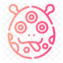 Tier Monster Smiley Symbol