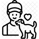 Tierarzt Hund Welpe Symbol