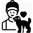 Tierarzt Hund Welpe Symbol