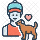 Tierarzt Hund Welpe Symbol