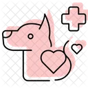 Tierarztliche Untersuchung Tierarzt Untersuchung Symbol
