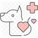 Tierarztliche Untersuchung Tierarzt Untersuchung Symbol