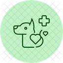 Tierarztliche Untersuchung Tierarzt Untersuchung Symbol