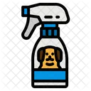 Spray Haare Floh Symbol