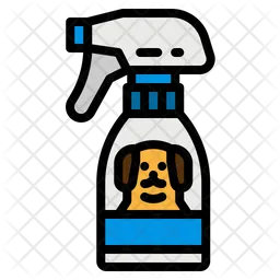 Tierhaarspray  Symbol