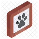 Tierischer Fußabdruck  Symbol