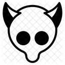 Tiermaske Symbol