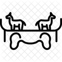 Tierzuchtstift Tier Zucht Symbol