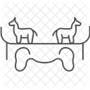 Tierzuchtstift Tier Zucht Symbol
