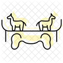 Tierzuchtstift Tier Zucht Symbol