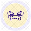 Tierzuchtstift Tier Zucht Symbol