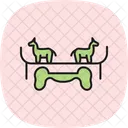 Tierzuchtstift Tier Zucht Symbol