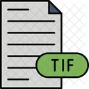 Tiff Image File File Type Icon