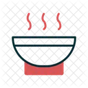 Tigela De Sopa Quente Tigela Ícone