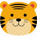 Animal Tiger Vector Icon