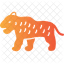 Tiger Big Cat Stripes Icon