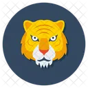 Tiger Animal Creature Icon