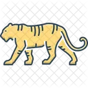 Tiger Danger Aggressive Icon