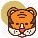 Tiger Pet Animal Icon