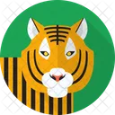 Tiger Animal Carnivores Icon