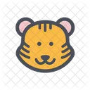 Tiger Natural Cute Icon