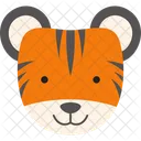 Tiger Animal Face Animal Head Icon