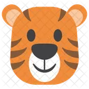 Tiger Face Cute Tiger Icon