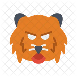 Tiger Face  Icon