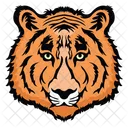 Tiger Mascot Tiger Face Animal Face Icon