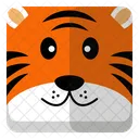 Tiger Animal Wildlife Icon
