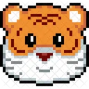 Tiger Head Character アイコン