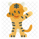 Tiger Hide Face  Icon