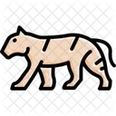 Tiger Cat Feline Icon