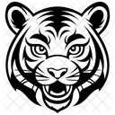 Animal Tiger Mascot Creature Icon