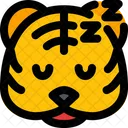 Tiger Sleeping Icon