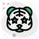 Tiger Star Struck Icon