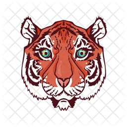 Tiger's Face  Icon