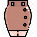 Tight Skirt Skirt Woman Icon