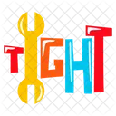 Tight Wrench Wrench Hand Tool Icon