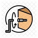 Tighten Screw Rotate Tighten Icon